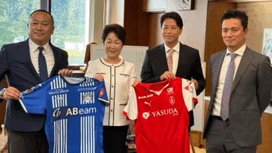 山形県　吉村知事を表敬訪問